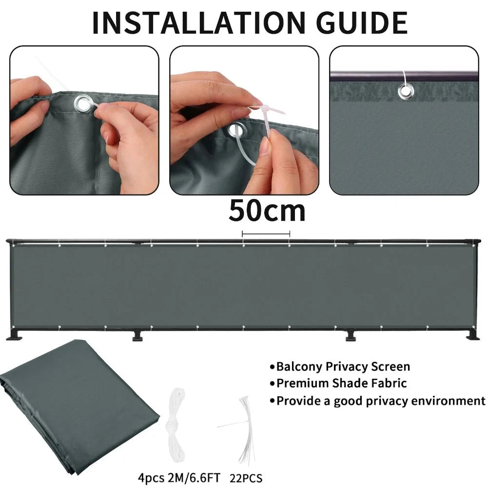 BALCONYHAVEN Privacy Screen