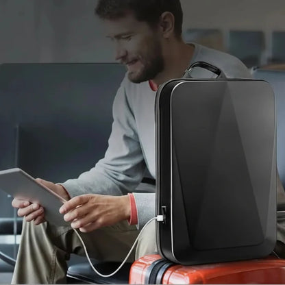 TECHGUARD Expandable Laptop Backpack
