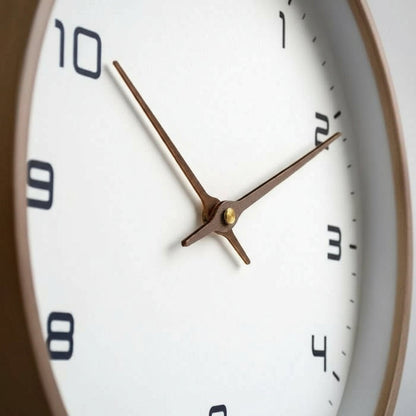 NORDICTIMBER Solid Wood Wall Clock