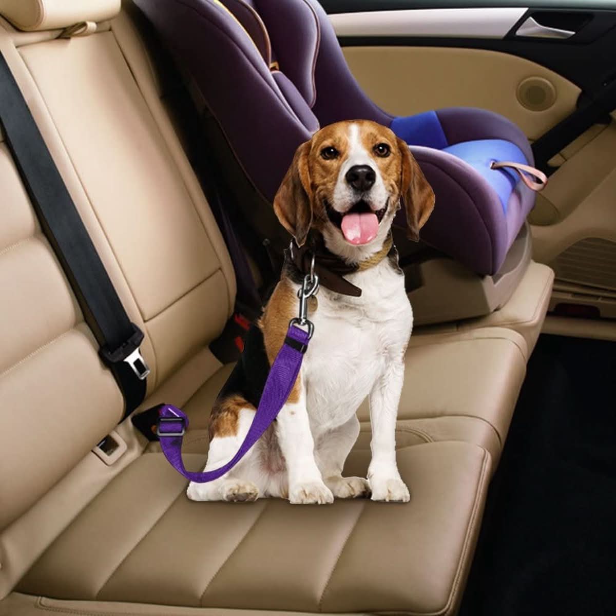 PETECURE Adjustable Safety Belt for Pets