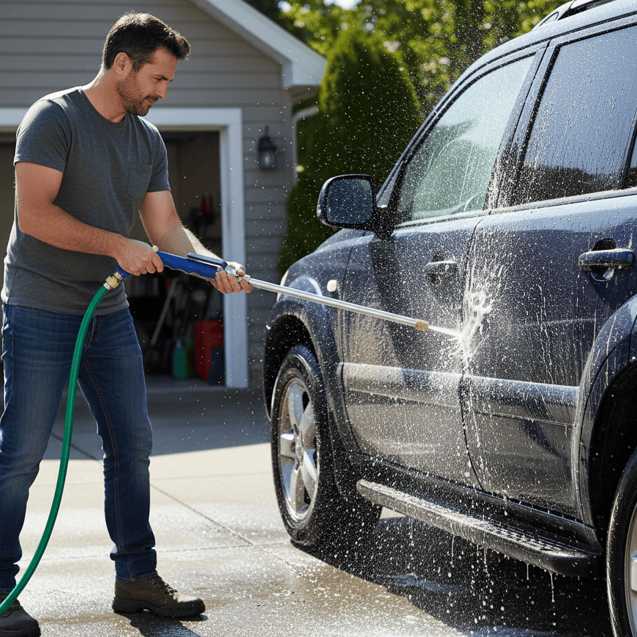 AQUABLAST HIGH-PRESSURE CLEANER Powerful Water Jet
