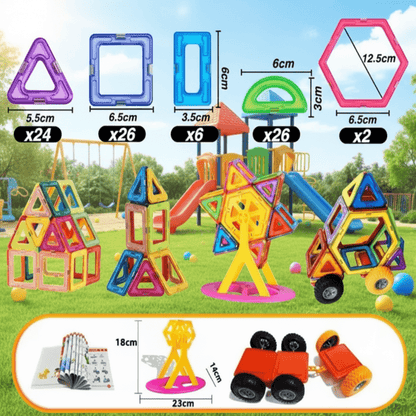 FUNNIBLOX Creative Magnetic Building Block Set