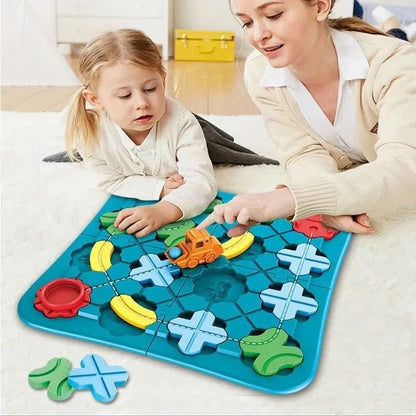 RailwayTrack Creative Magnetic Train Set