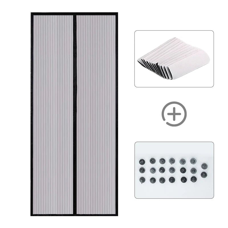FLYGUARDIA Magnetic Fly Screen Door Curtain
