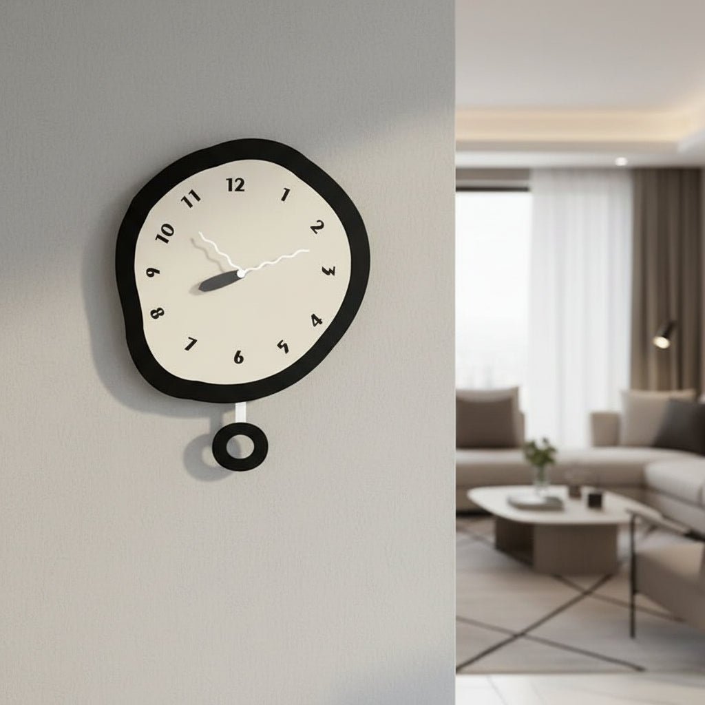 FREEFORM Irregular Wall Clock