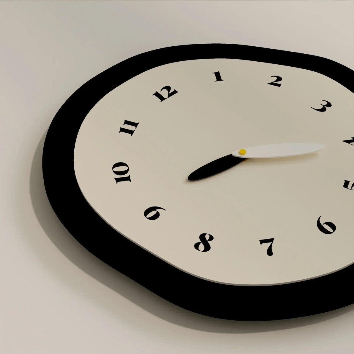 FREEFORM Irregular Wall Clock