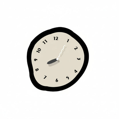 FREEFORM Irregular Wall Clock