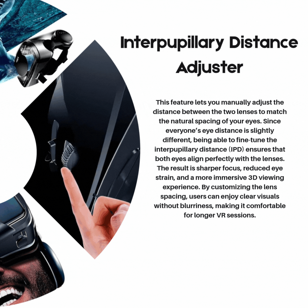 IMMERZIO 3D VR Glasses