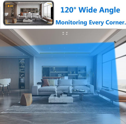 Indoor Camera, Night Vision & Motion Detection, WiFi