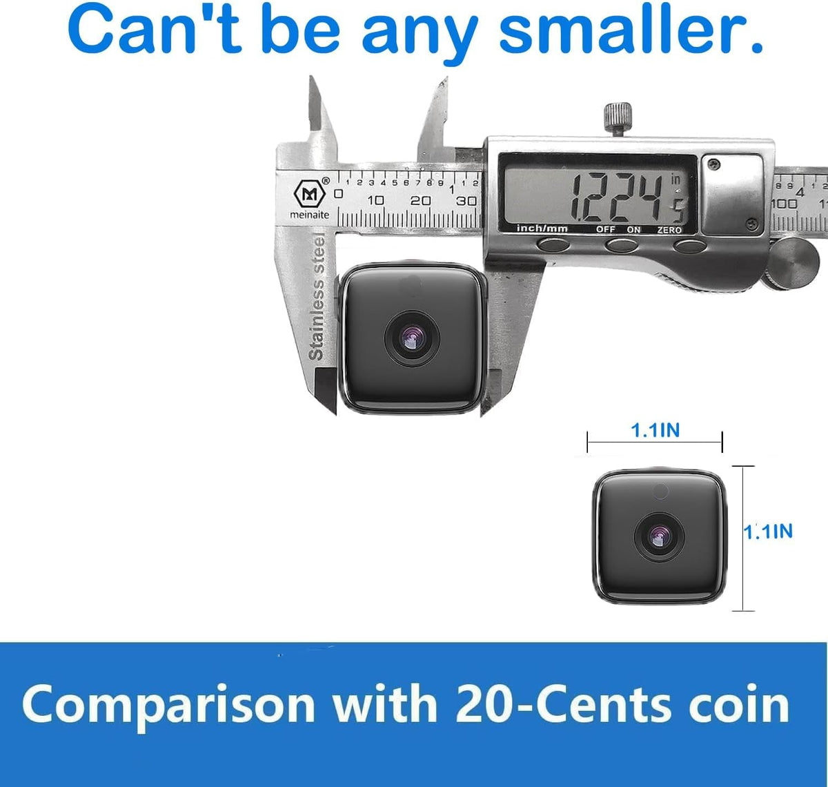 Indoor Camera, Night Vision & Motion Detection, WiFi
