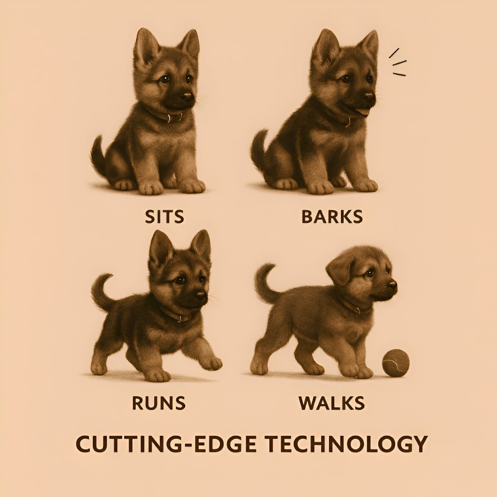 ROBOBARK Interactive Plush Dog