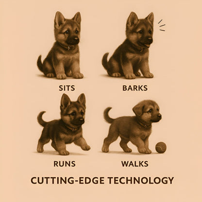 ROBOBARK Interactive Plush Dog