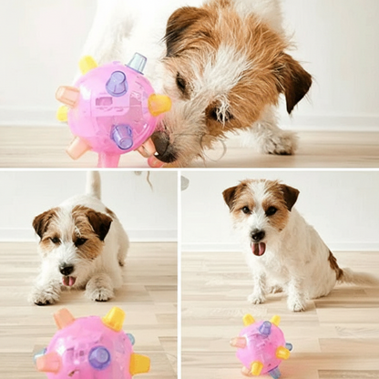 FETCHGLOW Interactive LED Jumping Ball