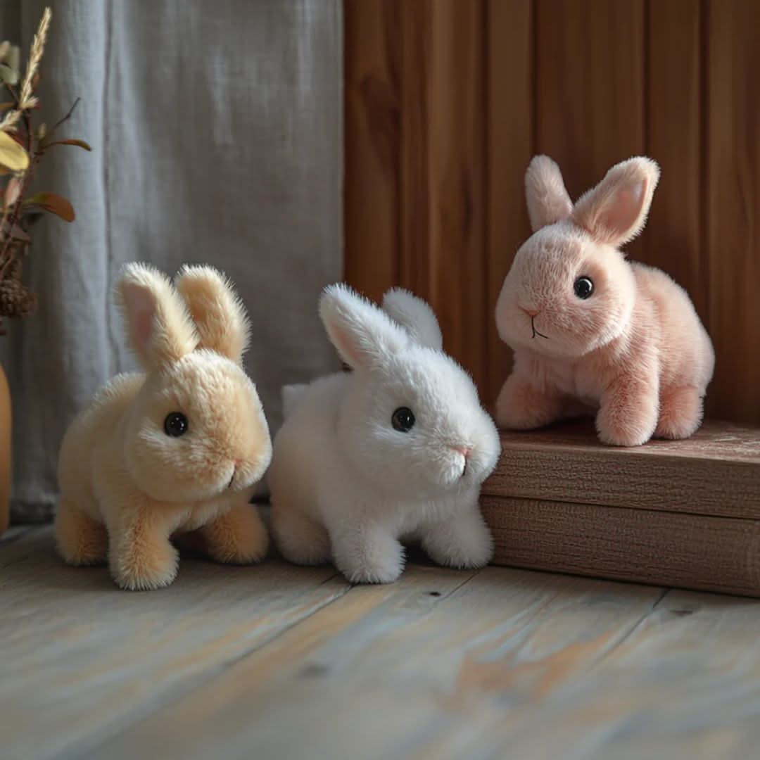 HOPPILOOM Interactive Plush Bunny