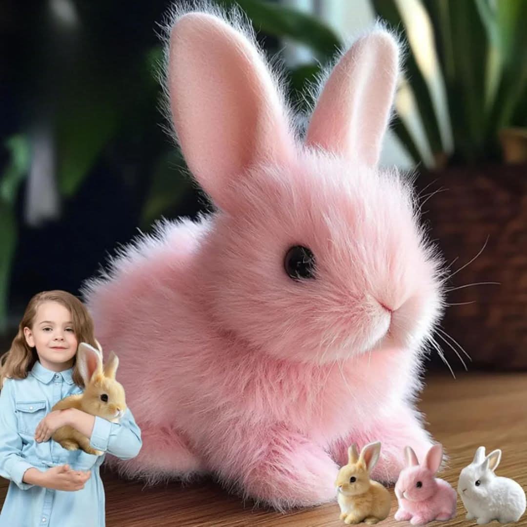 HOPPILOOM Interactive Plush Bunny