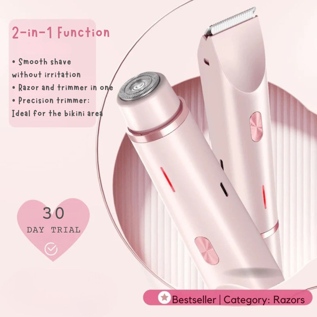 Electric Cordless Intimate Shaver, Wet & Dry