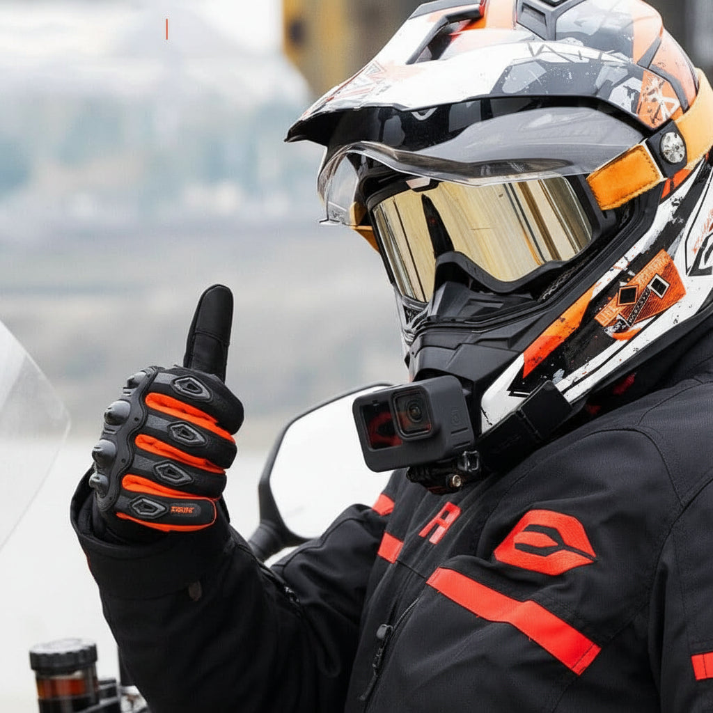 THERMOGRIP Moto Gloves Waterproof Winter Motorbike