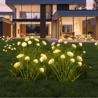 GARTENPERLE Solar Jellyfish Mushroom Garden Light