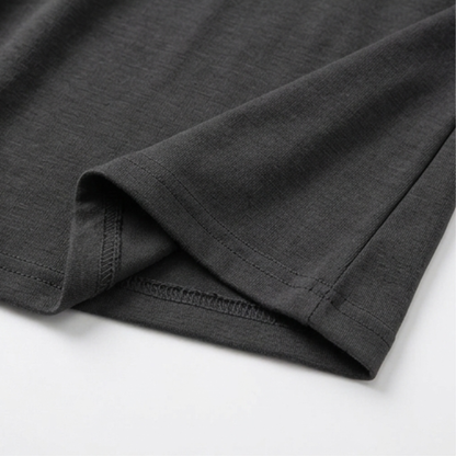 Crossover V-Neck Midi Dress with Pockets