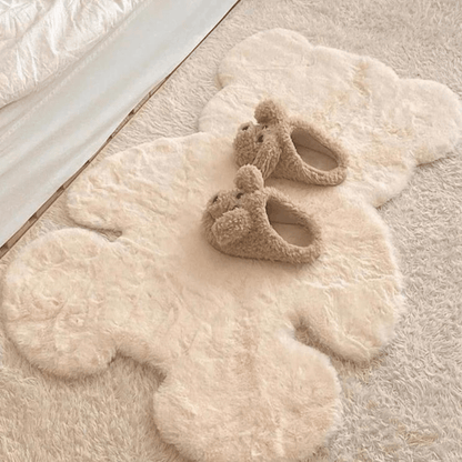 SOFTRUGGO Plush Cartoon Floor Mat