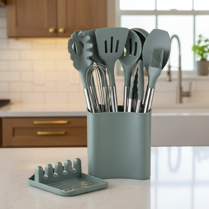UTENSIVIA Heat-resistant Kitchen Tool Set