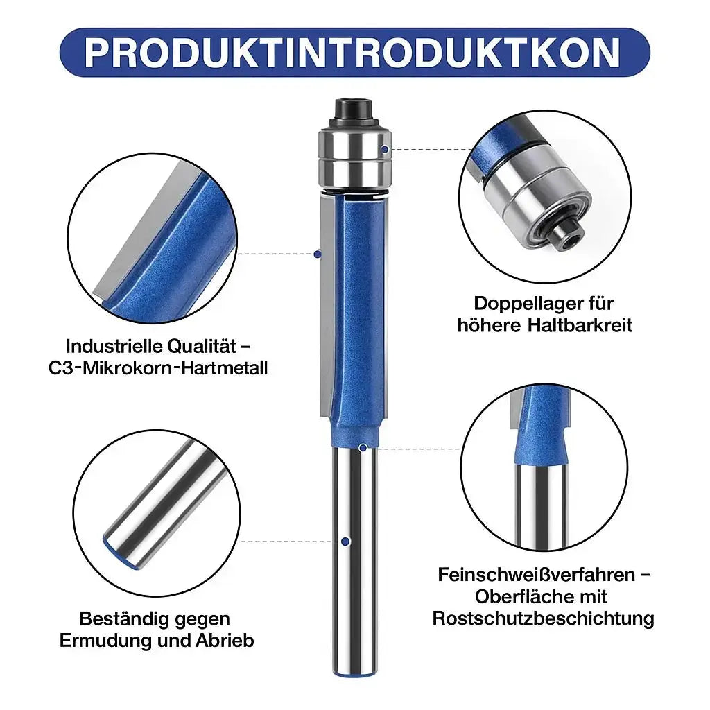 Edge Deburring & Polishing Tool Set, 4 Pieces
