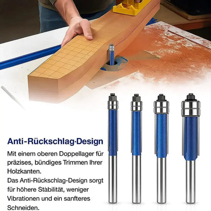 Edge Deburring & Polishing Tool Set, 4 Pieces