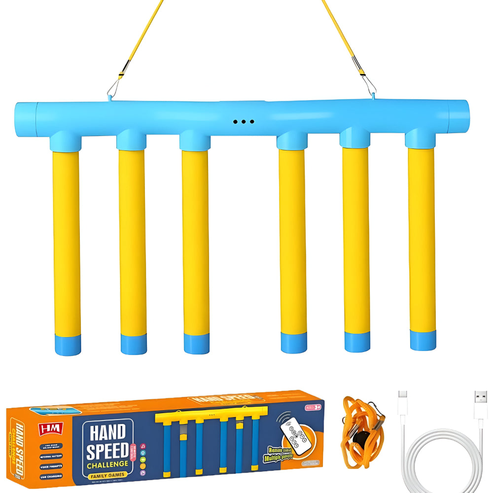 Reaction Time Game for Kids, Falling Stick Catch Game Reflex Trainer Toy