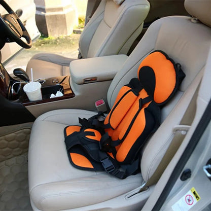 Foldable Travel Booster Seat for Kids with Harness