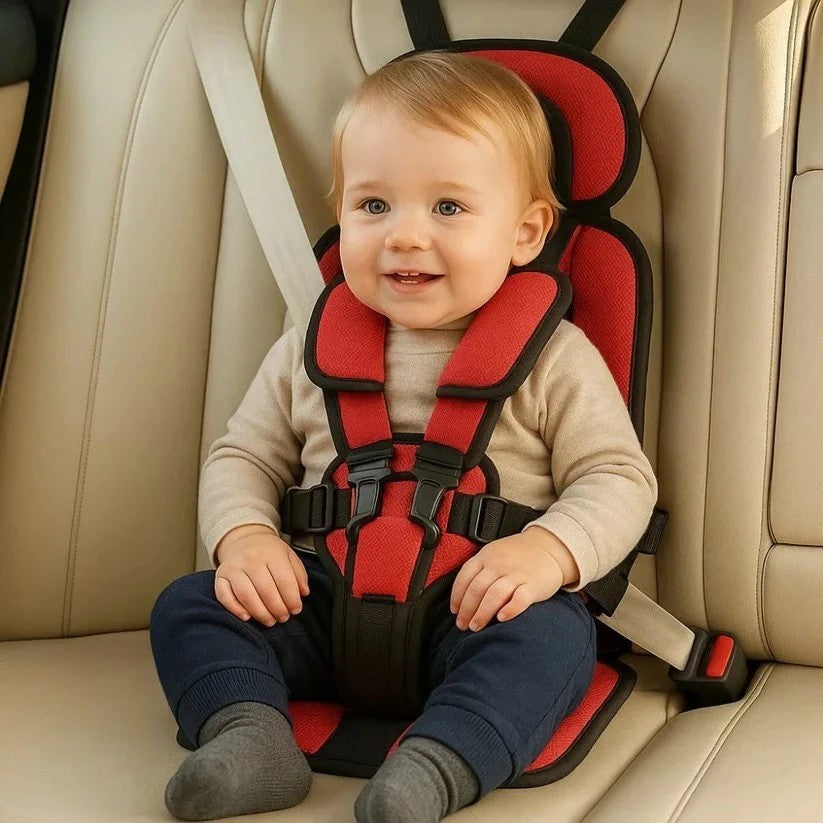 Foldable Travel Booster Seat for Kids with Harness