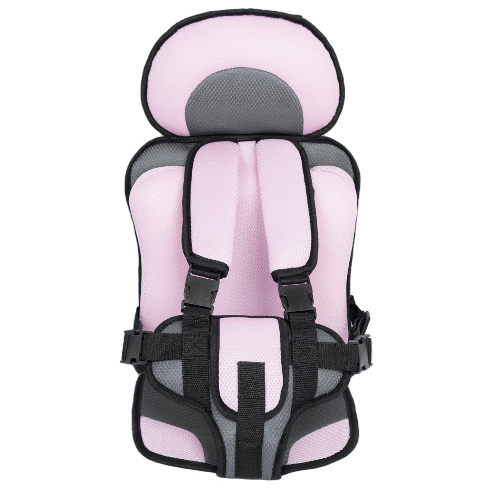 Kids' Car Seat, 5-Point Harness, Breathable & Adjustable