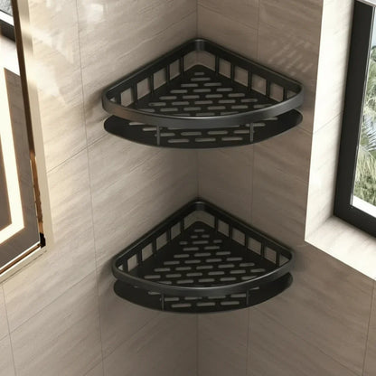 Self-Adhesive Bathroom Shelf, No Drilling & Stainless Steel