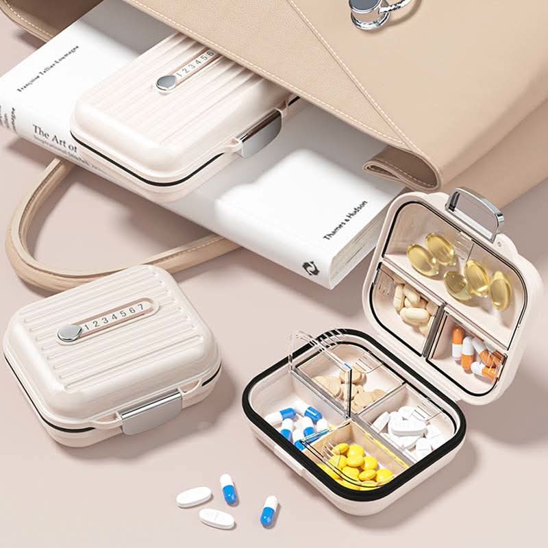 MediSafe Mini Portable Pillbox