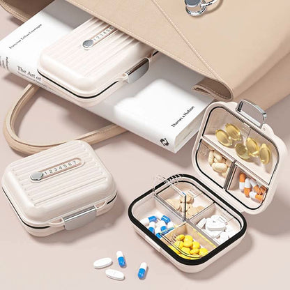 MediSafe Mini Portable Pillbox
