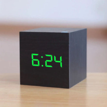 TIMECUBE Compact Mini LED Digital Alarm