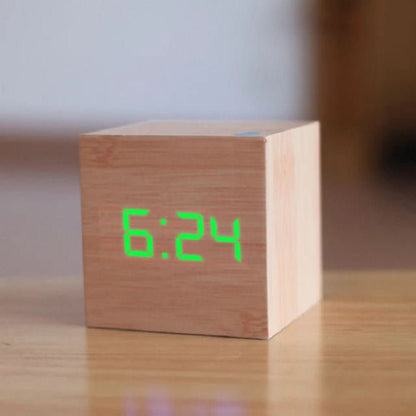 TIMECUBE Compact Mini LED Digital Alarm