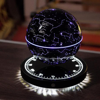 Rotating Floating Constellation Lamp, Magnetic Levitation