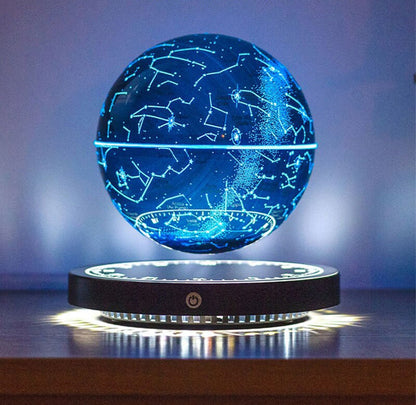 Rotating Floating Constellation Lamp, Magnetic Levitation