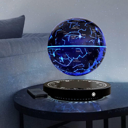 Rotating Floating Constellation Lamp, Magnetic Levitation