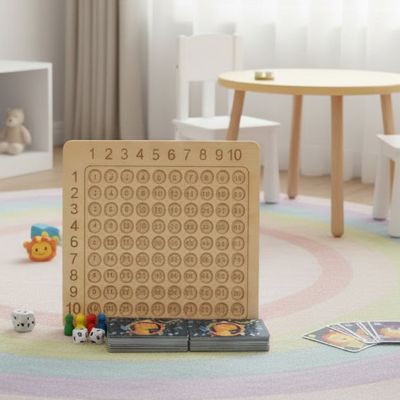 FunMath Wooden Learning Game lifestyle image 3
