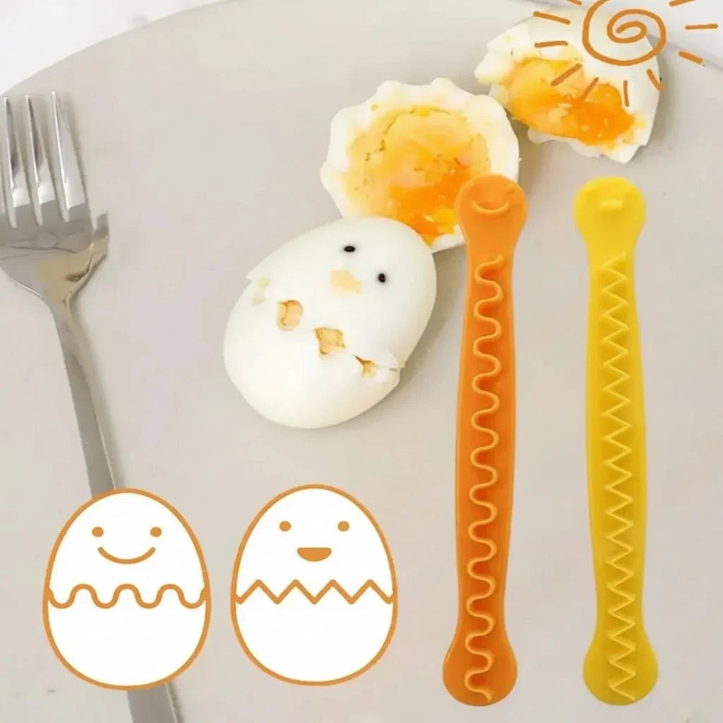 EGGJOY Creative Egg Slicer 2-piece Set