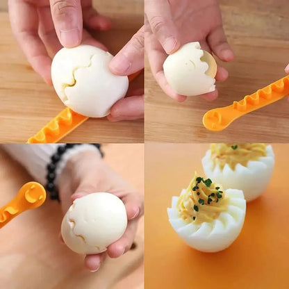 EGGJOY Creative Egg Slicer 2-piece Set