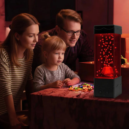 VULCALIGHT Volcano Lamp 7-color Night Light