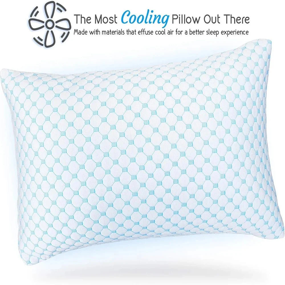 CLOUDREST Adjustable Cooling Sleep Pillow