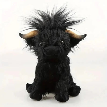 CUDDLY HIGHLAND Cow Soft Plush Toy