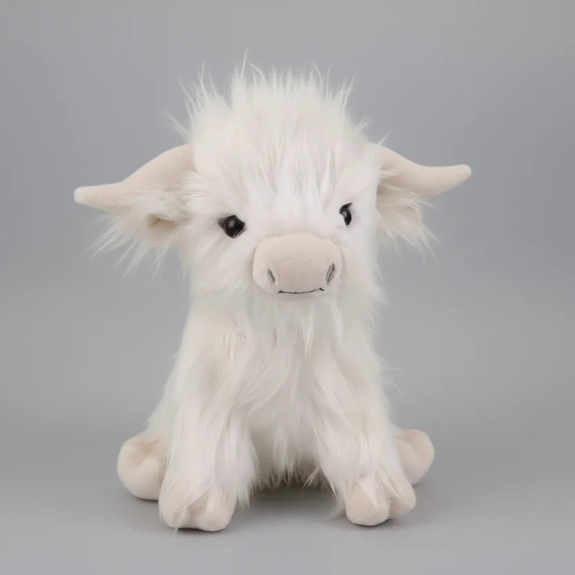 CUDDLY HIGHLAND Cow Soft Plush Toy