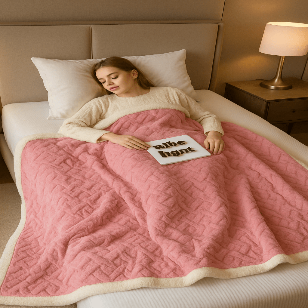 WARMVEL Cozy Wool Blanket