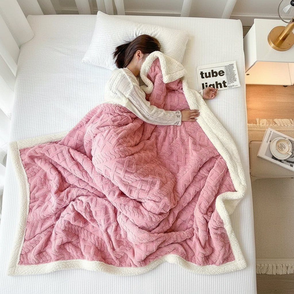 WARMVEL Cozy Wool Blanket