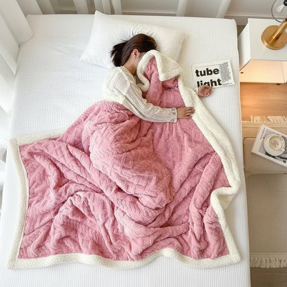 WARMVEL Cozy Wool Blanket