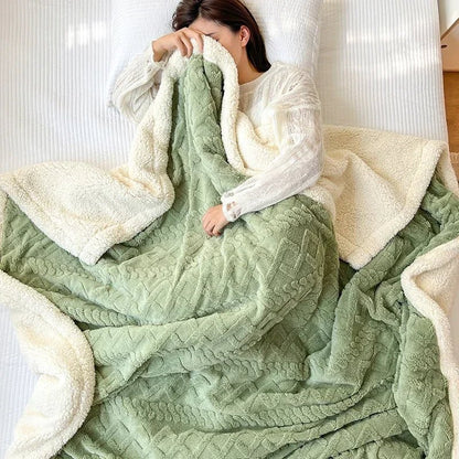 WARMVEL Cozy Wool Blanket